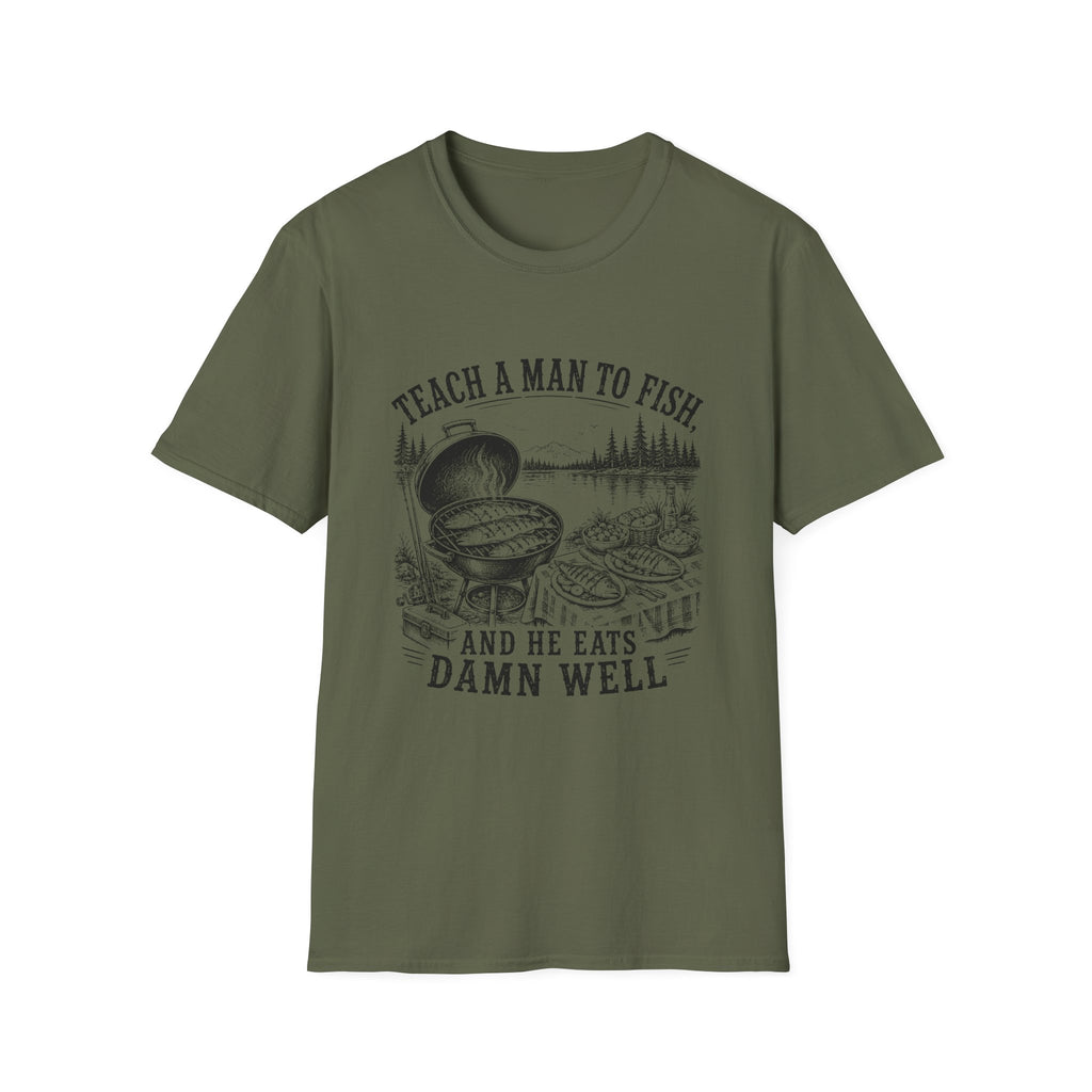 Teach A Man To Fish T-Shirt