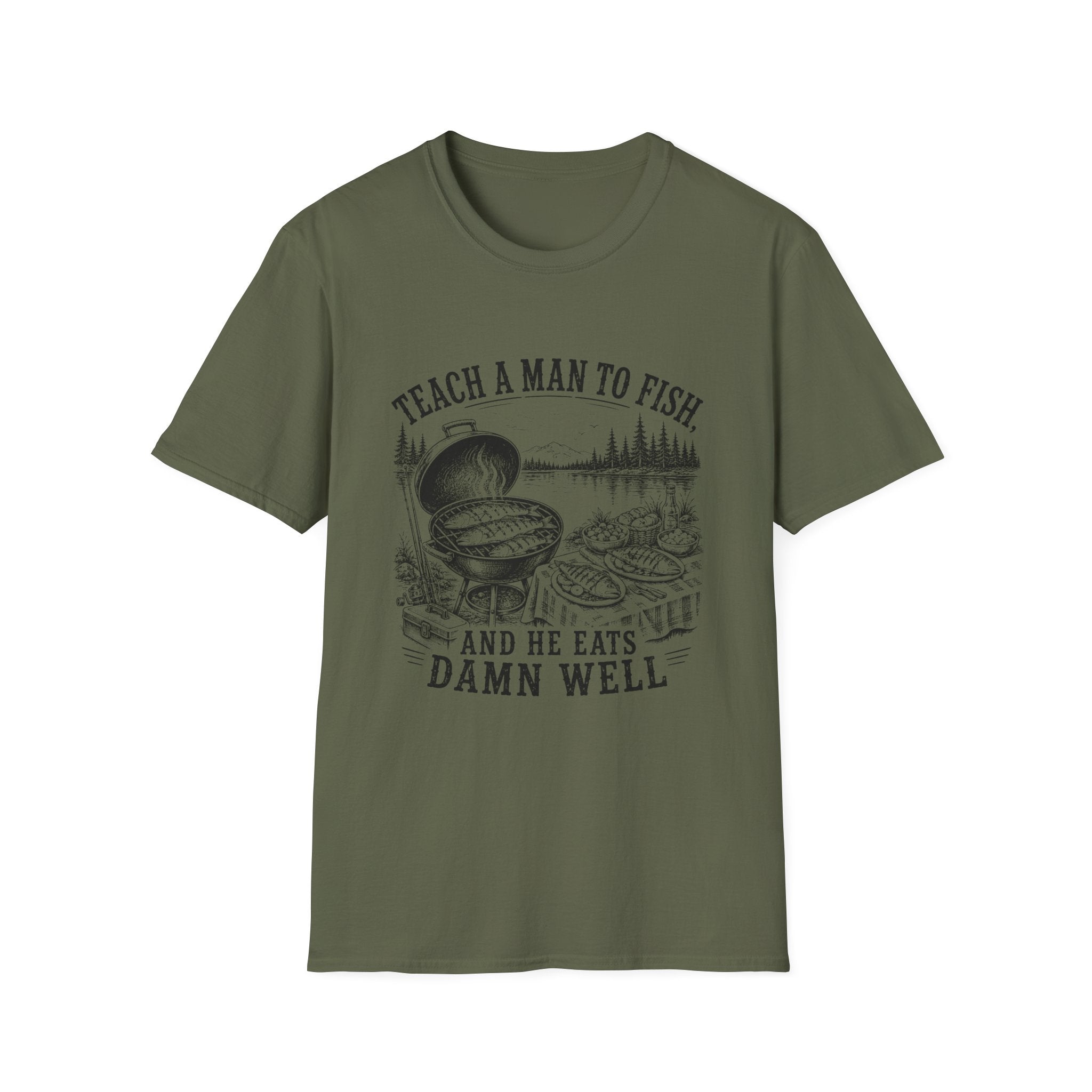 Teach A Man To Fish T-Shirt